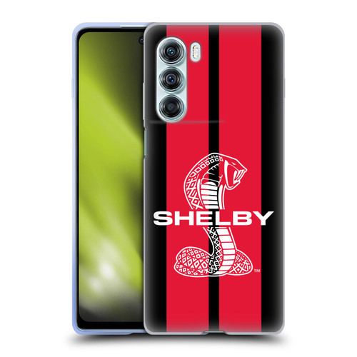 Shelby Car Graphics Red Soft Gel Case for Motorola Edge S30 / Moto G200 5G