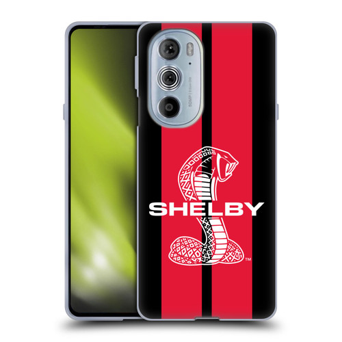 Shelby Car Graphics Red Soft Gel Case for Motorola Edge X30