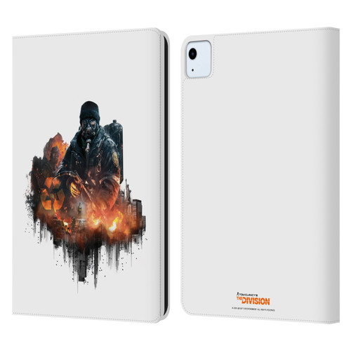 Tom Clancy's The Division Factions Cleaners Leather Book Wallet Case Cover For Apple iPad Air 2020 / 2022