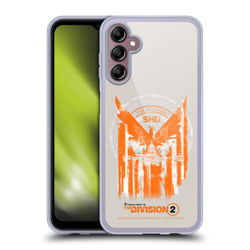 Tom Clancy's The Division 2 Key Art Phoenix Capitol Building Soft Gel Case for Samsung Galaxy A14 5G