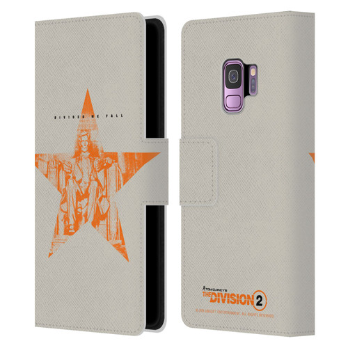 Tom Clancy's The Division 2 Key Art Lincoln Leather Book Wallet Case Cover For Samsung Galaxy S9