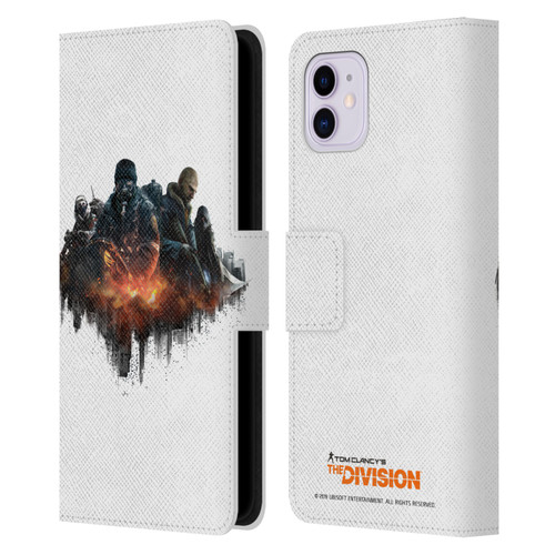 Tom Clancy's The Division Factions Group Leather Book Wallet Case Cover For Apple iPhone 11