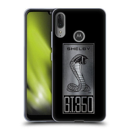 Shelby Car Graphics GT350 Soft Gel Case for Motorola Moto E6 Plus