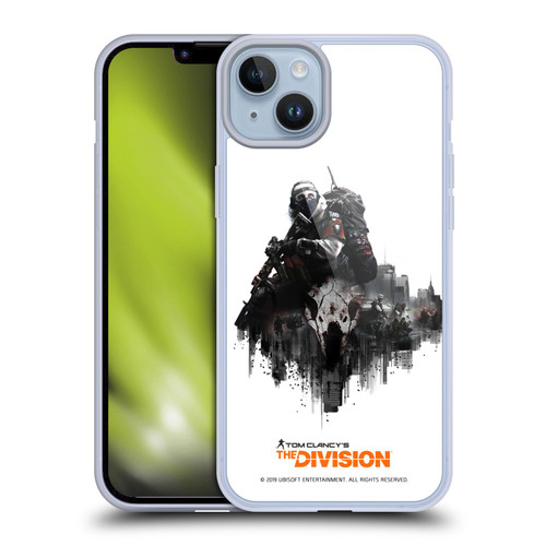 Tom Clancy's The Division Factions Last Man Batallion Soft Gel Case for Apple iPhone 14 Plus