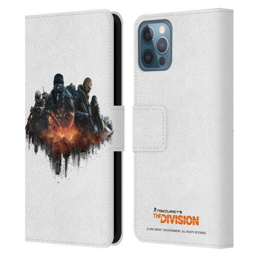 Tom Clancy's The Division Factions Group Leather Book Wallet Case Cover For Apple iPhone 12 / iPhone 12 Pro