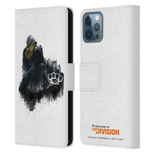 Tom Clancy's The Division Factions Rioters Leather Book Wallet Case Cover For Apple iPhone 12 / iPhone 12 Pro