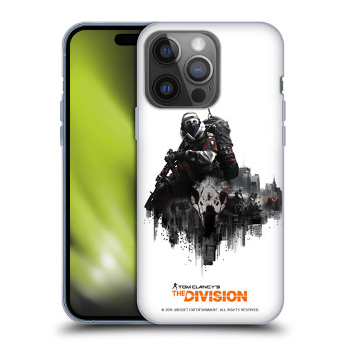 Tom Clancy's The Division Factions Last Man Batallion Soft Gel Case for Apple iPhone 14 Pro