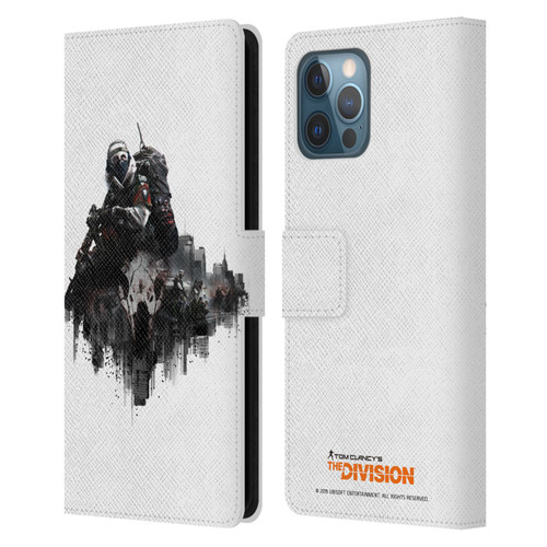 Tom Clancy's The Division Factions Last Man Batallion Leather Book Wallet Case Cover For Apple iPhone 12 Pro Max