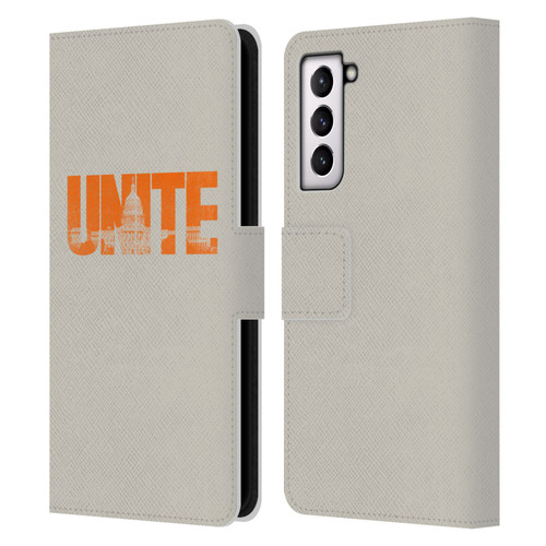 Tom Clancy's The Division 2 Key Art Unite Leather Book Wallet Case Cover For Samsung Galaxy S21 5G