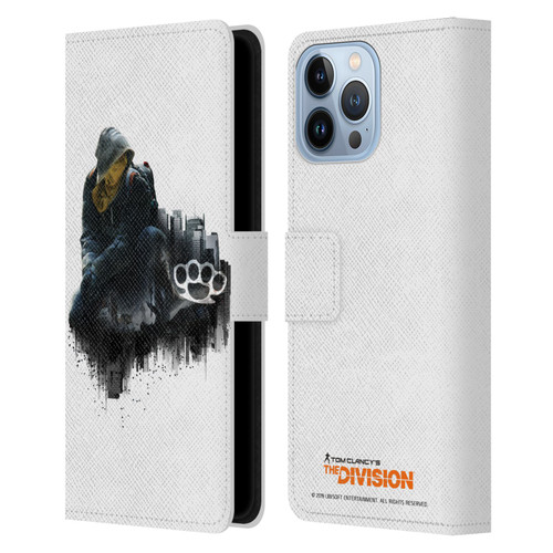 Tom Clancy's The Division Factions Rioters Leather Book Wallet Case Cover For Apple iPhone 13 Pro Max
