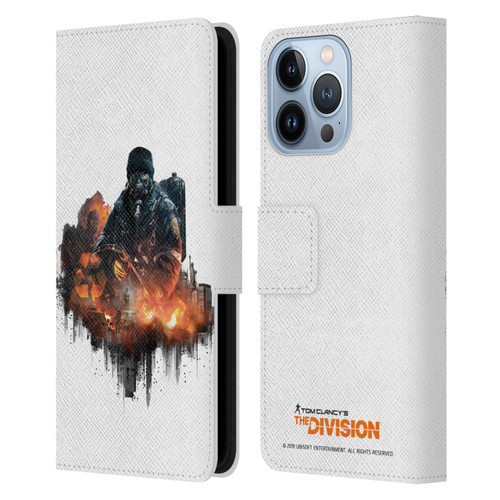 Tom Clancy's The Division Factions Cleaners Leather Book Wallet Case Cover For Apple iPhone 13 Pro