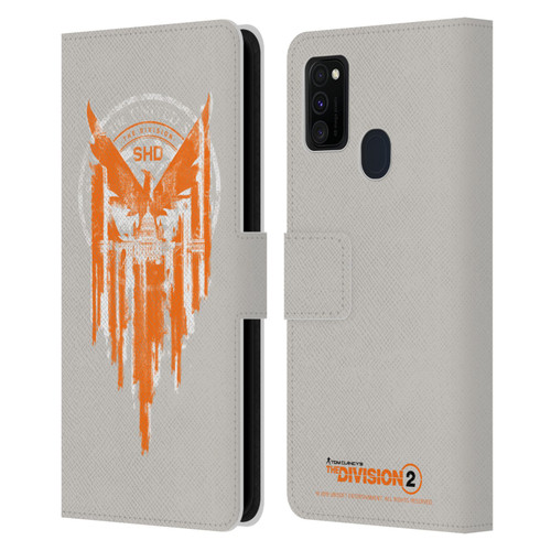 Tom Clancy's The Division 2 Key Art Phoenix Capitol Building Leather Book Wallet Case Cover For Samsung Galaxy M30s (2019)/M21 (2020)