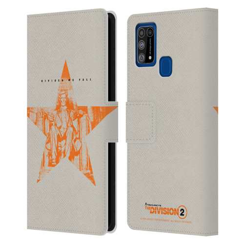 Tom Clancy's The Division 2 Key Art Lincoln Leather Book Wallet Case Cover For Samsung Galaxy M31 (2020)