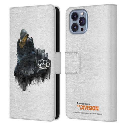 Tom Clancy's The Division Factions Rioters Leather Book Wallet Case Cover For Apple iPhone 14