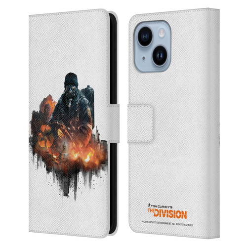 Tom Clancy's The Division Factions Cleaners Leather Book Wallet Case Cover For Apple iPhone 14 Plus