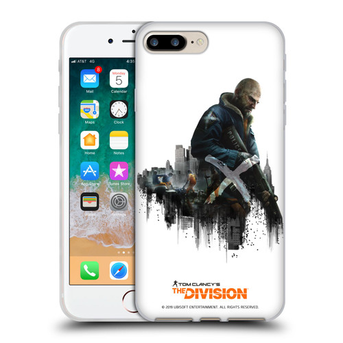 Tom Clancy's The Division Factions Rikers Soft Gel Case for Apple iPhone 7 Plus / iPhone 8 Plus