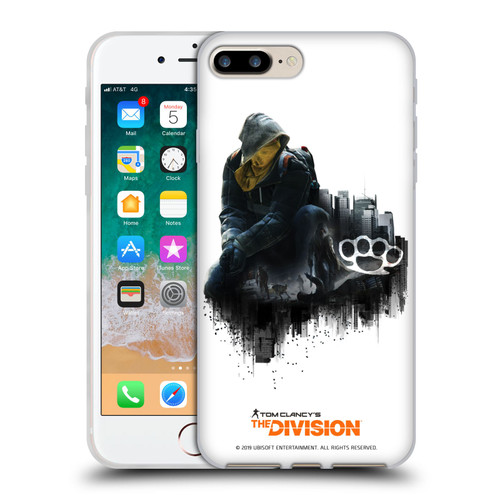 Tom Clancy's The Division Factions Rioters Soft Gel Case for Apple iPhone 7 Plus / iPhone 8 Plus
