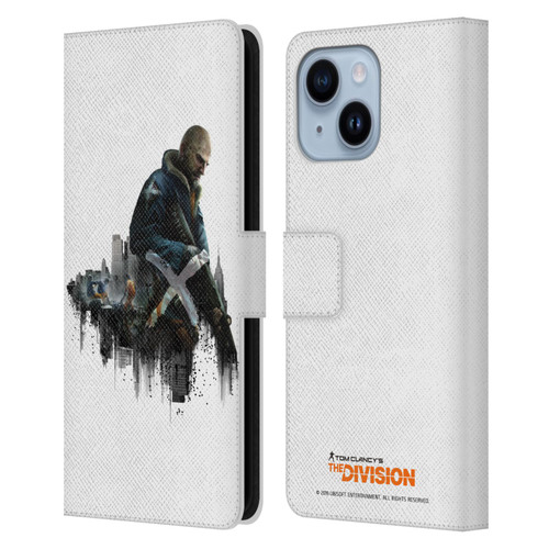 Tom Clancy's The Division Factions Rikers Leather Book Wallet Case Cover For Apple iPhone 14 Plus