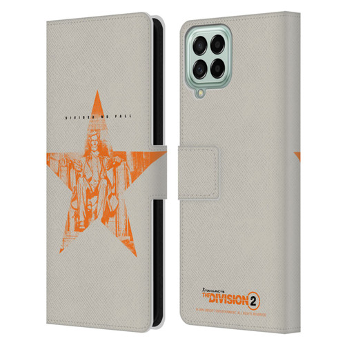 Tom Clancy's The Division 2 Key Art Lincoln Leather Book Wallet Case Cover For Samsung Galaxy M33 (2022)