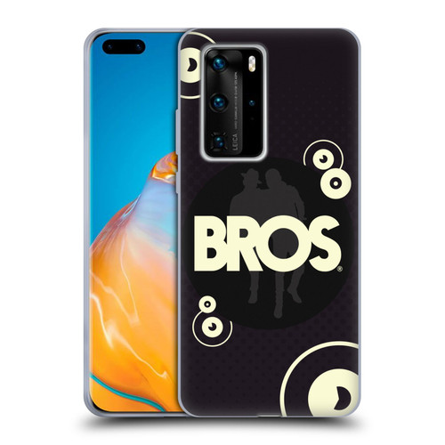 BROS Logo Art Retro Soft Gel Case for Huawei P40 Pro / P40 Pro Plus 5G