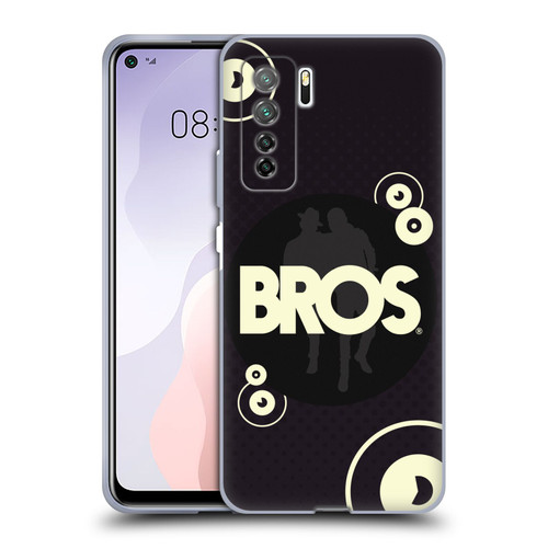 BROS Logo Art Retro Soft Gel Case for Huawei Nova 7 SE/P40 Lite 5G