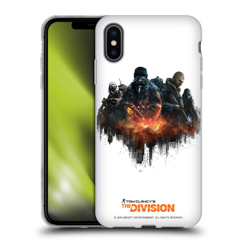 Tom Clancy's The Division Factions Group Soft Gel Case for Apple iPhone XS Max