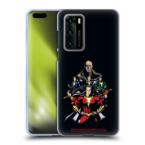 Shazam! 2019 Movie Character Art Family and Sivanna Soft Gel Case for Huawei P40 5G