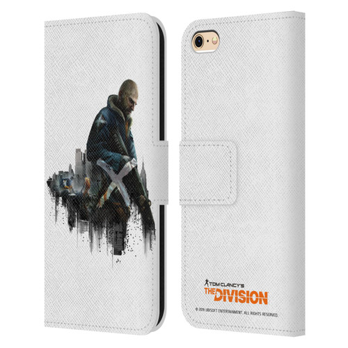 Tom Clancy's The Division Factions Rikers Leather Book Wallet Case Cover For Apple iPhone 6 / iPhone 6s