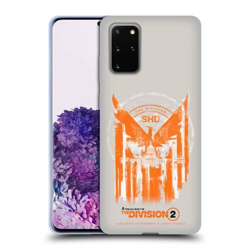 Tom Clancy's The Division 2 Key Art Phoenix Capitol Building Soft Gel Case for Samsung Galaxy S20+ / S20+ 5G