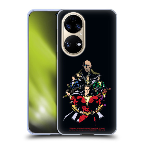 Shazam! 2019 Movie Character Art Family and Sivanna Soft Gel Case for Huawei P50