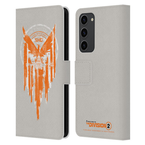 Tom Clancy's The Division 2 Key Art Phoenix Capitol Building Leather Book Wallet Case Cover For Samsung Galaxy S23+ 5G