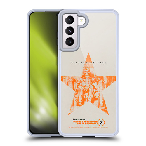 Tom Clancy's The Division 2 Key Art Lincoln Soft Gel Case for Samsung Galaxy S21 5G