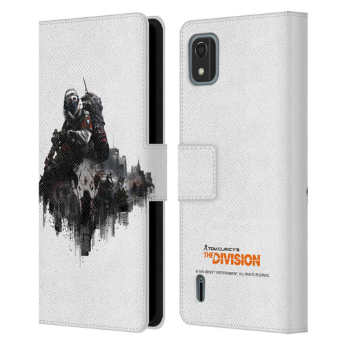 Tom Clancy's The Division Factions Last Man Batallion Leather Book Wallet Case Cover For Nokia C2 2nd Edition