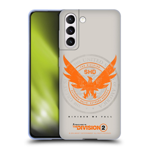 Tom Clancy's The Division 2 Key Art Phoenix US Seal Soft Gel Case for Samsung Galaxy S21 5G