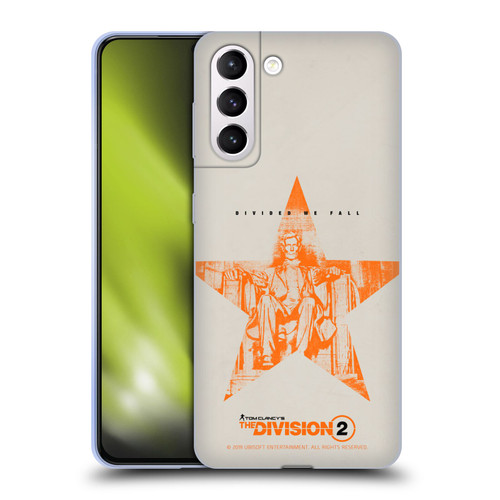 Tom Clancy's The Division 2 Key Art Lincoln Soft Gel Case for Samsung Galaxy S21+ 5G