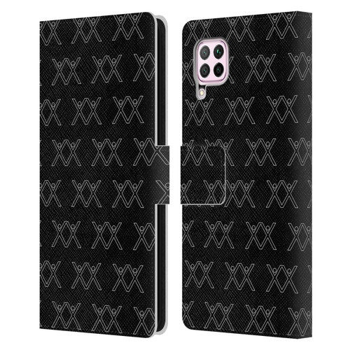 BROS Logo Art Pattern Leather Book Wallet Case Cover For Huawei Nova 6 SE / P40 Lite