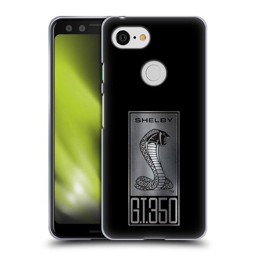 Shelby Car Graphics GT350 Soft Gel Case for Google Pixel 3