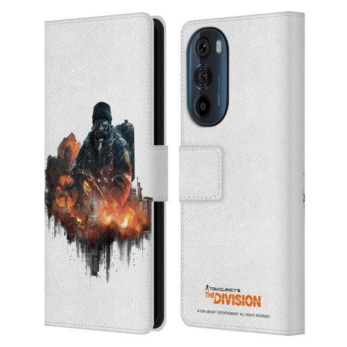 Tom Clancy's The Division Factions Cleaners Leather Book Wallet Case Cover For Motorola Edge 30