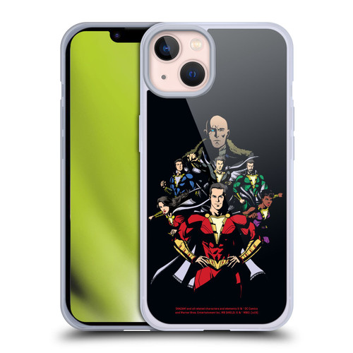 Shazam! 2019 Movie Character Art Family and Sivanna Soft Gel Case for Apple iPhone 13