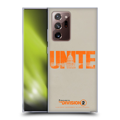Tom Clancy's The Division 2 Key Art Unite Soft Gel Case for Samsung Galaxy Note20 Ultra / 5G