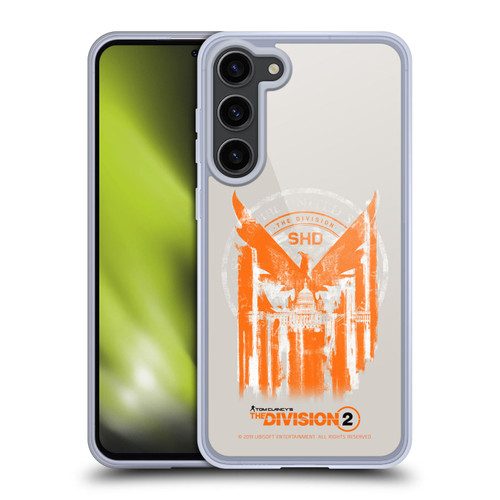 Tom Clancy's The Division 2 Key Art Phoenix Capitol Building Soft Gel Case for Samsung Galaxy S23+ 5G