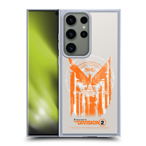 Tom Clancy's The Division 2 Key Art Phoenix Capitol Building Soft Gel Case for Samsung Galaxy S23 Ultra 5G