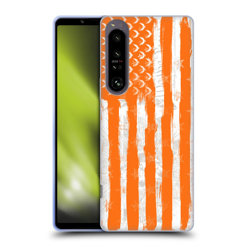 Tom Clancy's The Division 2 Key Art American Flag Soft Gel Case for Sony Xperia 1 IV