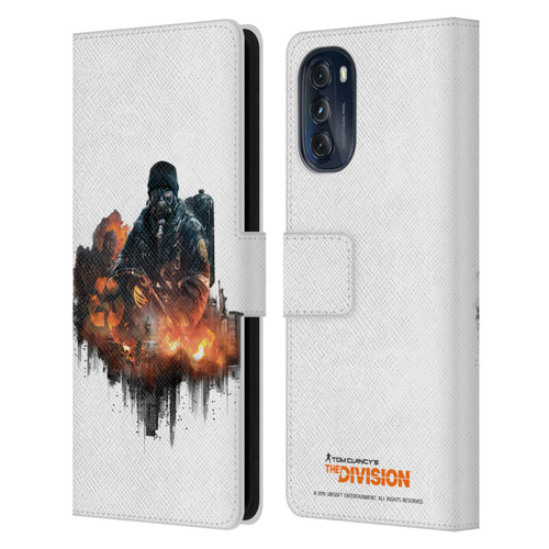 Tom Clancy's The Division Factions Cleaners Leather Book Wallet Case Cover For Motorola Moto G (2022)