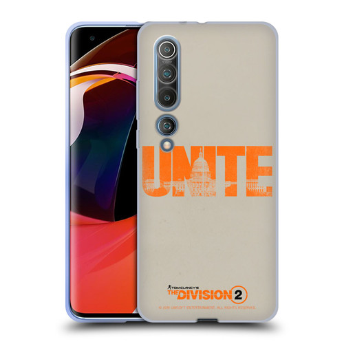 Tom Clancy's The Division 2 Key Art Unite Soft Gel Case for Xiaomi Mi 10 5G / Mi 10 Pro 5G