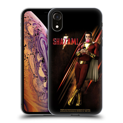Shazam! 2019 Movie Character Art Poster Soft Gel Case for Apple iPhone XR