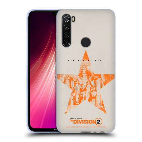 Tom Clancy's The Division 2 Key Art Lincoln Soft Gel Case for Xiaomi Redmi Note 8T