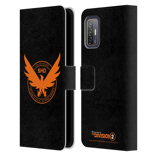 Tom Clancy's The Division 2 Logo Art Phoenix Leather Book Wallet Case Cover For HTC Desire 21 Pro 5G