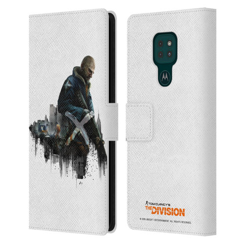 Tom Clancy's The Division Factions Rikers Leather Book Wallet Case Cover For Motorola Moto G9 Play