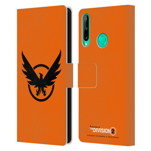 Tom Clancy's The Division 2 Logo Art Phoenix 2 Leather Book Wallet Case Cover For Huawei P40 lite E